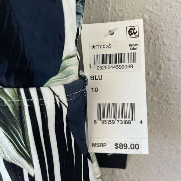 NWT La Blanca Tropical Two-Piece Swimsuit Size 10 - Picture 3 of 6